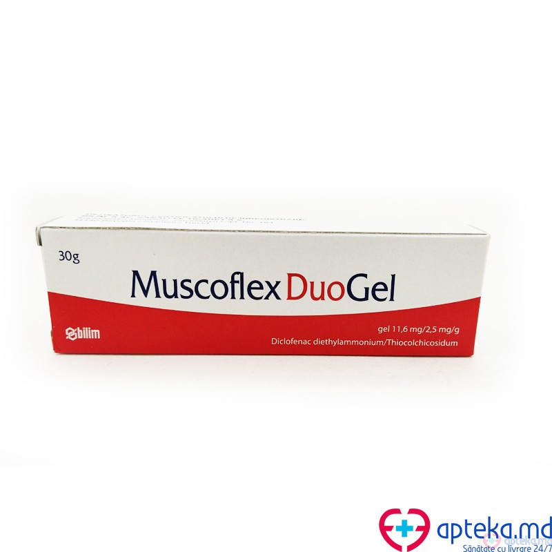 Muscoflex Duo Gel 2.5 mg + 11.6 mg 30g N1