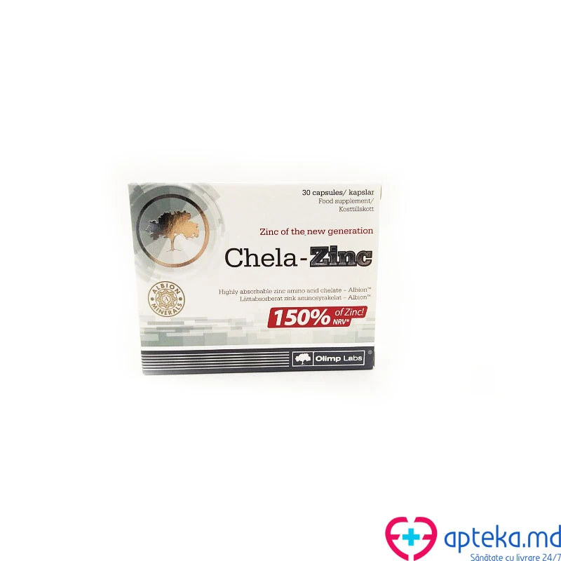 Хела-Цинк капс 15 mg N30 Хела-Цинк капс 15 mg N30