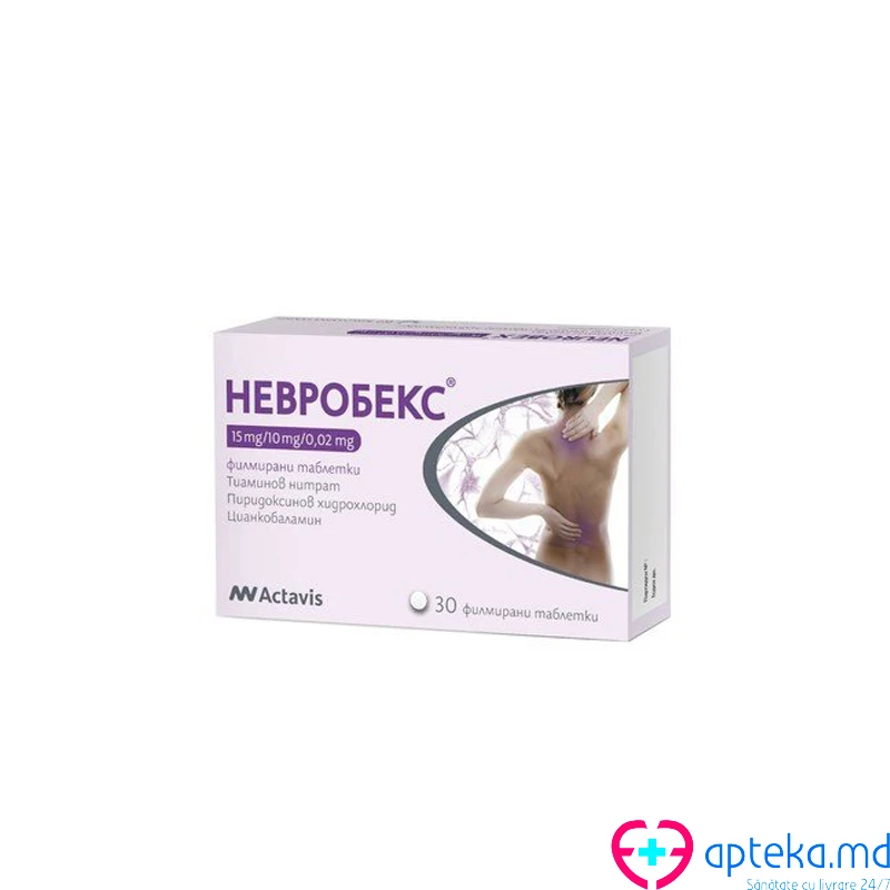 Неуробекс, таб п/о 15/10/0.02мг, N30 Неуробекс, таб п/о 15/10/0.02мг, N30