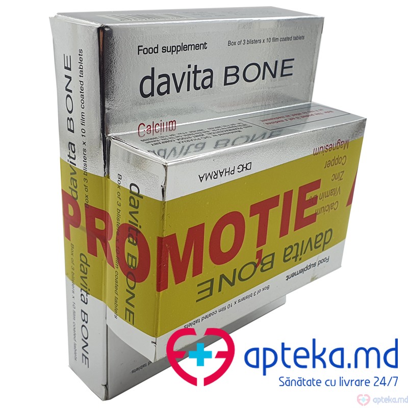 Davita Bone comp. film. N10x3 (Set 2+1)