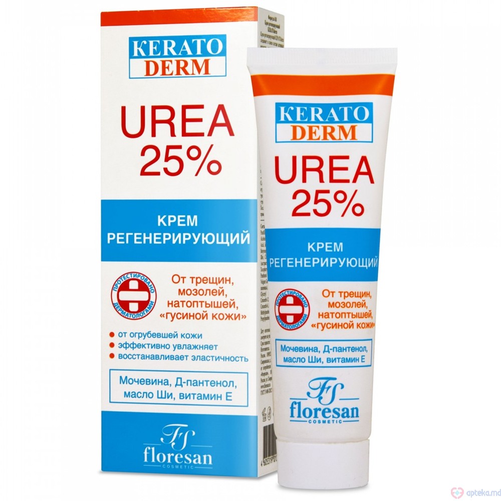 F-618 Регенерирующий крем KERATOderm UREA, 25%