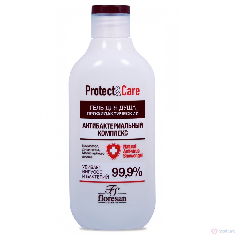 F-491 Гель для душа профилактический PROTECT & CARE, 300 мл