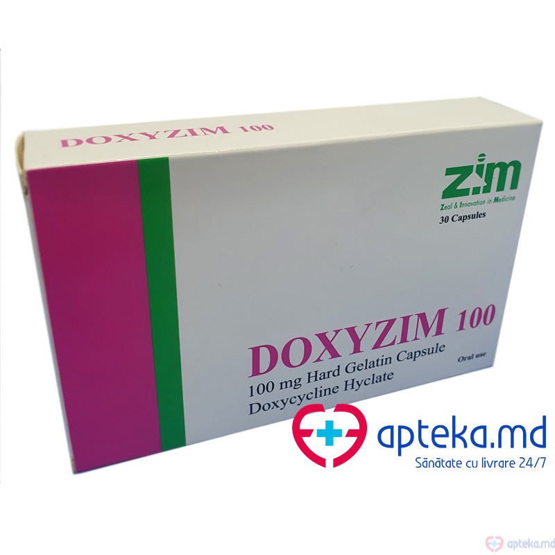 Doxyzim 100 capsule 100 mg N10x3