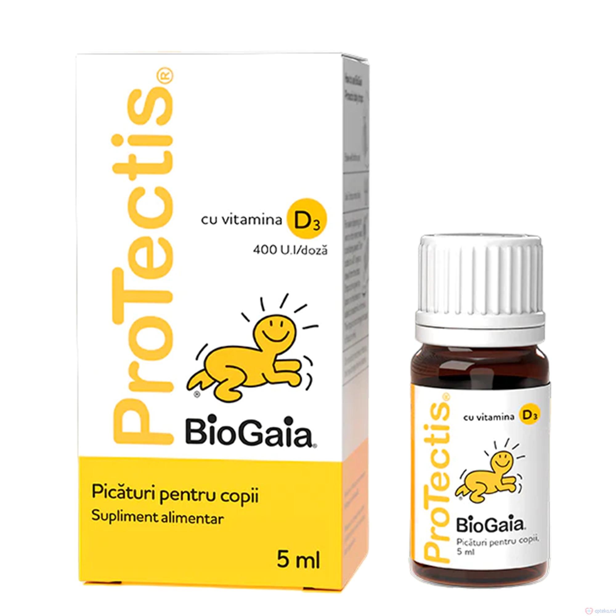 Protectis Probiotic vit.D3 picaturi 5 ml