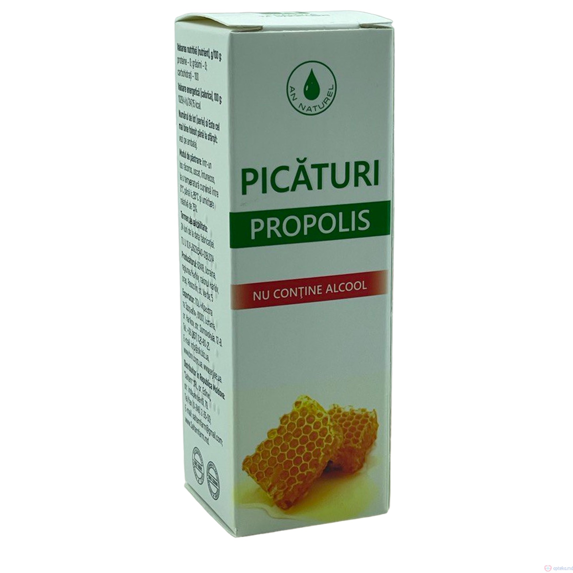 Propolis picaturi (fara alcool) 30 ml N1