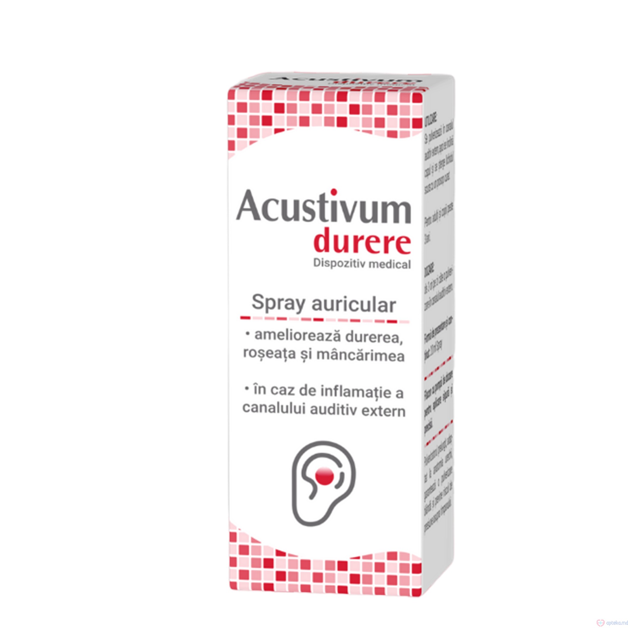 Acustivum Durere spray auricular 20 ml