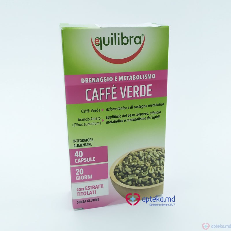 Equilibra Cafea verde caps. N40