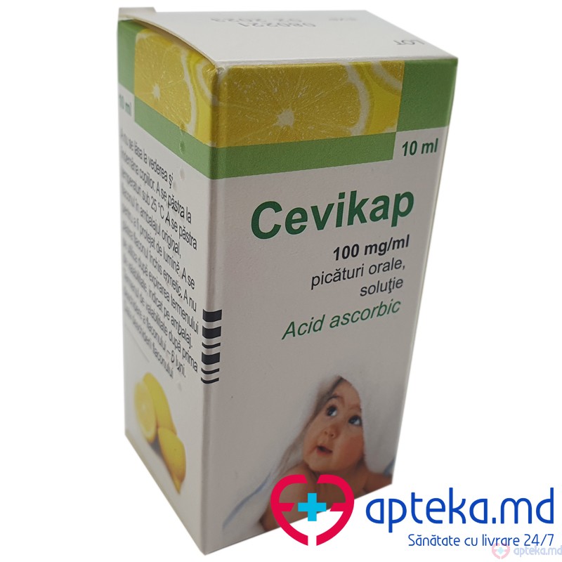 Cevikap pic. orale, sol. 100 mg/ml 10 ml N1