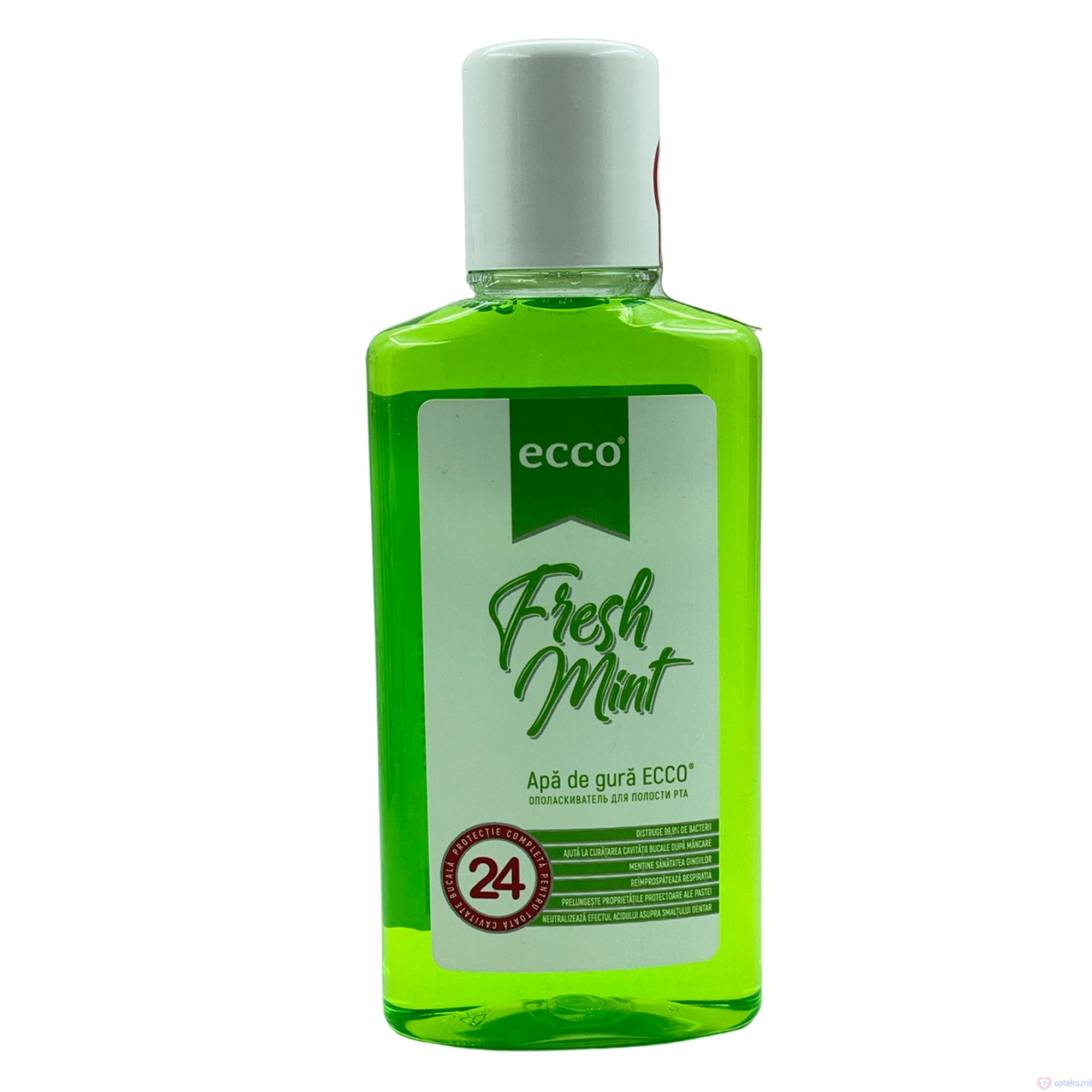 Apa de gura Ecco Fresh Mint 250 ml N1