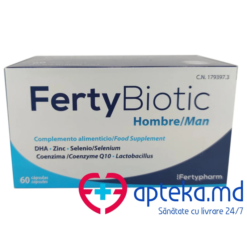 Фертибиотик мэн, капс, N10х6 Фертибиотик мэн, капс, N10х6