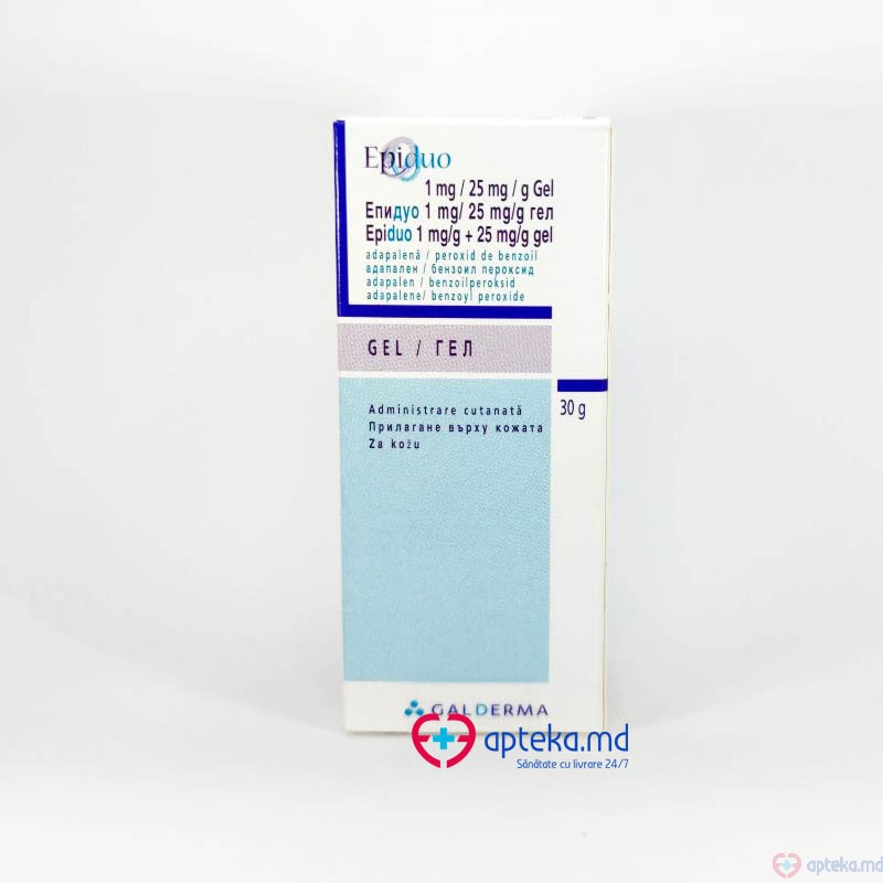 Epiduo gel 1mg/25mg/g 30g N1