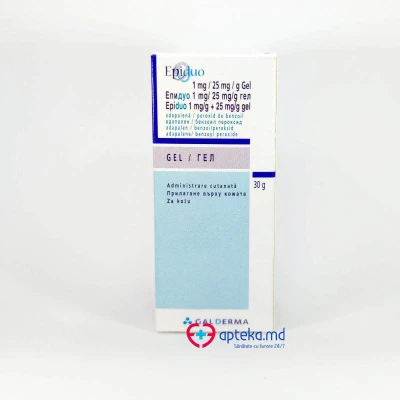 Epiduo gel 1mg/25mg/g 30g N1