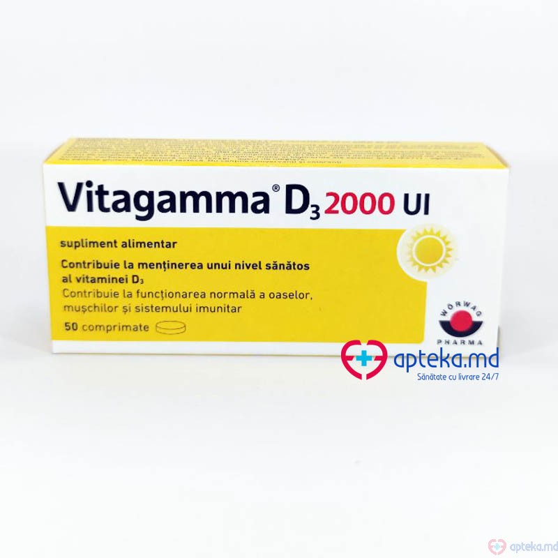 Vitagamma D3 comp. 2000UI N50