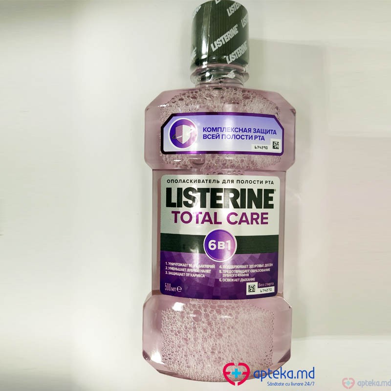 Apa de gura Listerine Total Care 500 ml