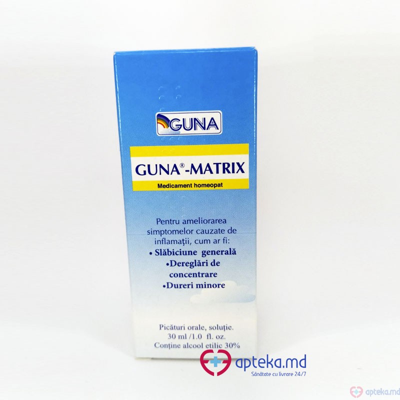 Guna-Matrix picaturi orale homeopate 30 ml N1