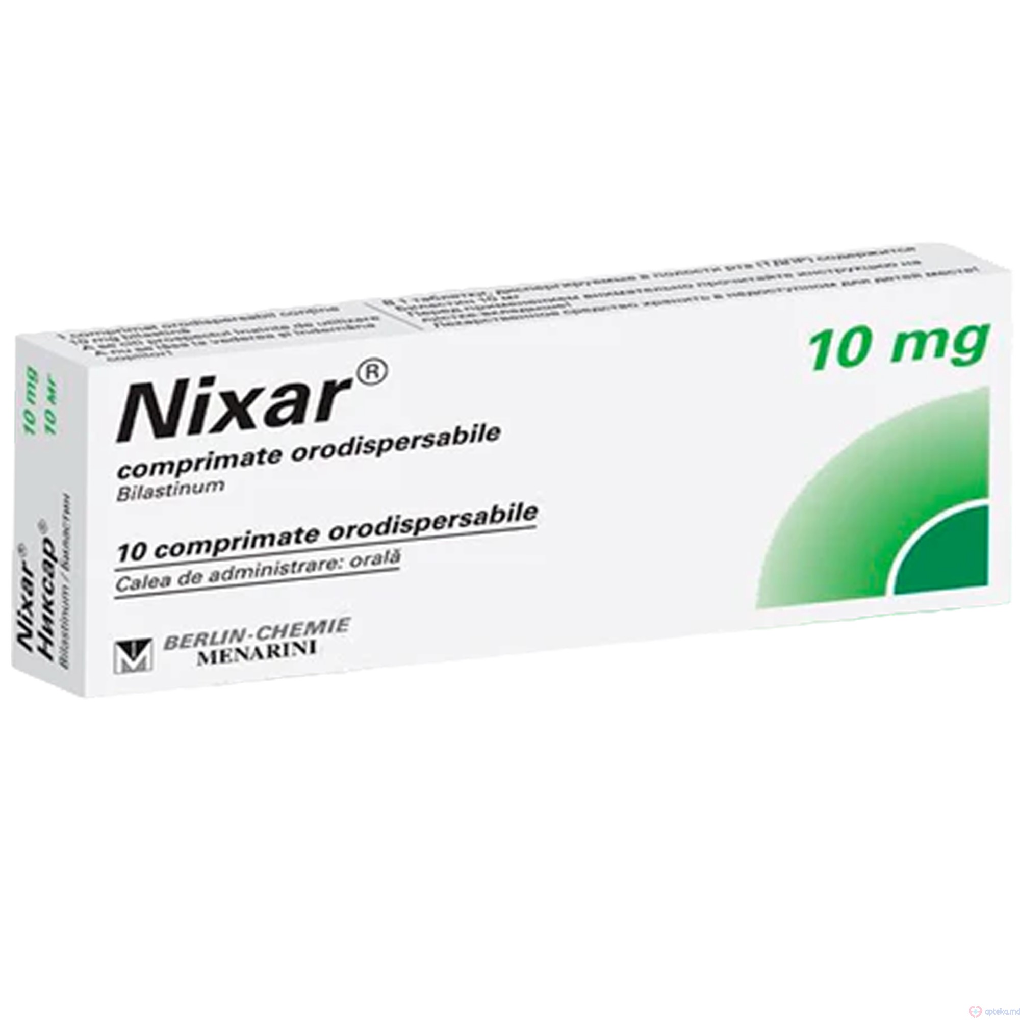 Nixar comprimate orodispersabile 10 mg N10