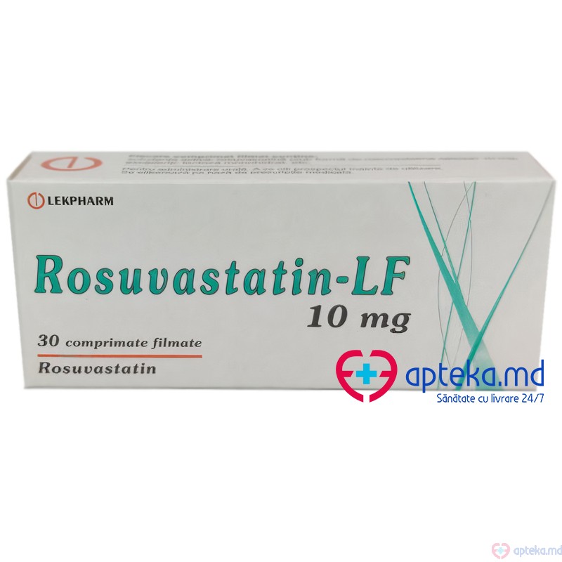 Rosuvastatin-LF comprimate filmate 10 mg N10x3