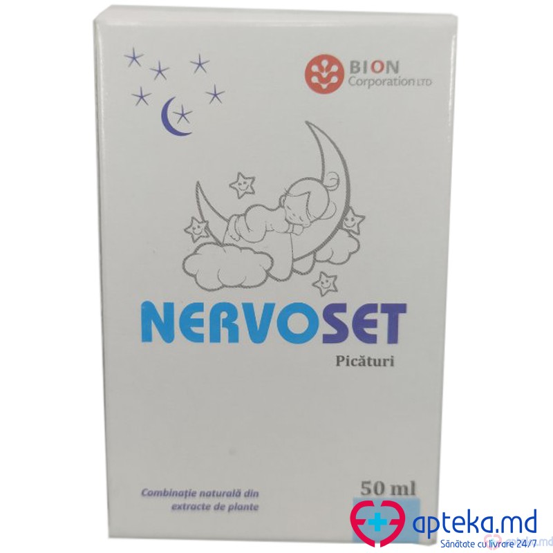 Nervoset picaturi 50 ml N1