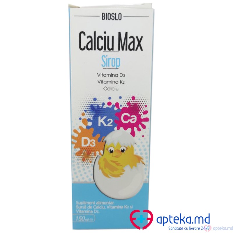 Calciu Max sirop 150 ml