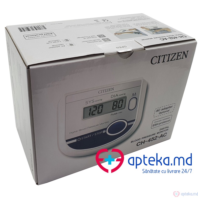 Tonometru automat alb Citizen CH-452-AC