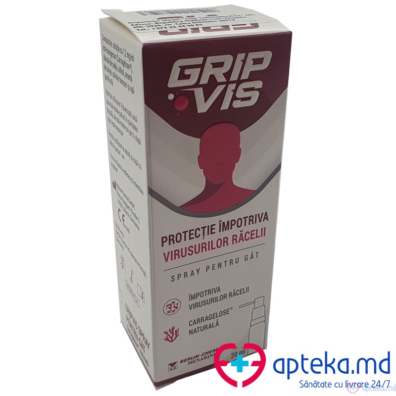 GripVis spray pentru gat 20 ml N1