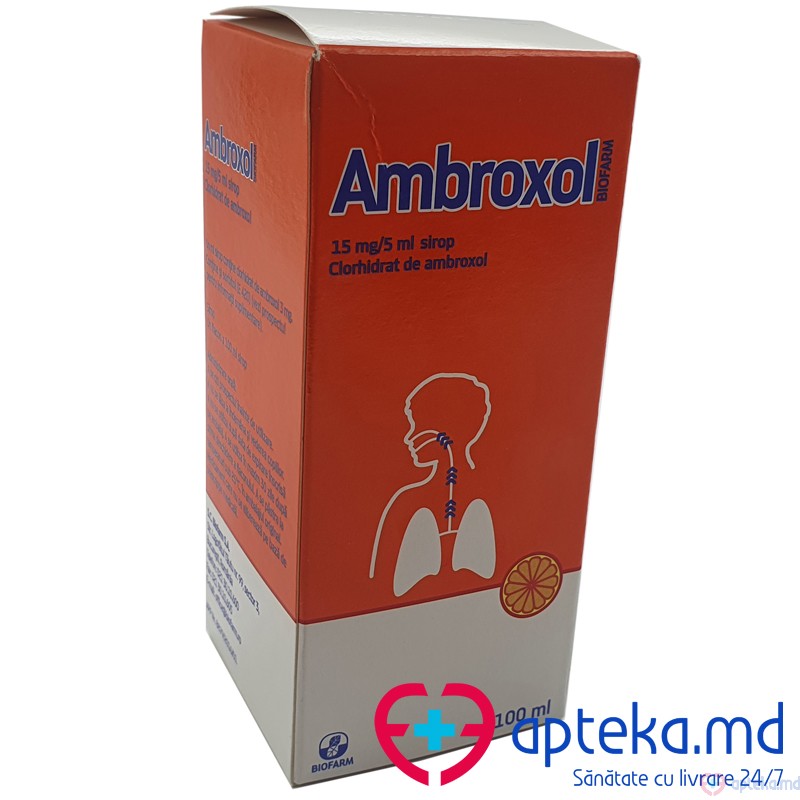 Ambroxol 15 sirop 15 mg/5 ml 100 ml N1