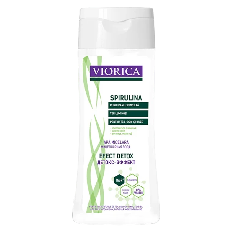 Мицеллярная Вода Viorica Spirulina, 200 мл Мицеллярная Вода Viorica Spirulina, 200 мл