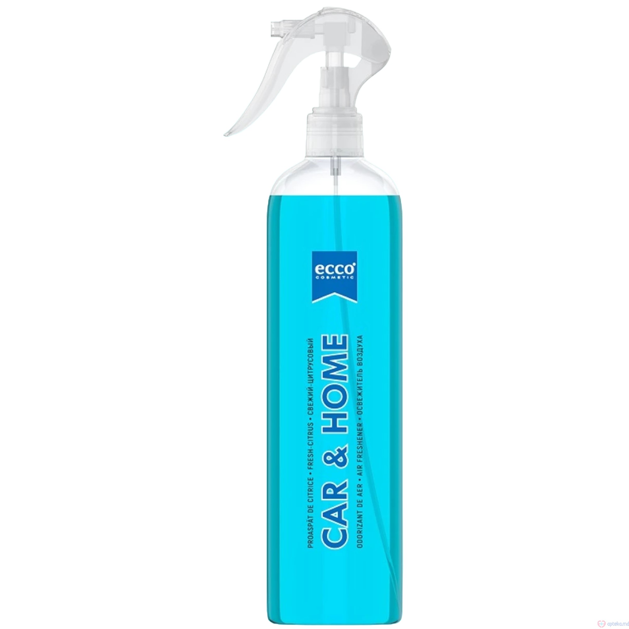 Odorizant CAR & HOME ECCO cu aroma proaspata de citrice 500 ml