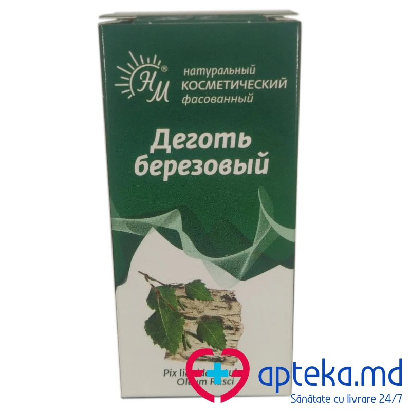 Деготь березовый, р-р д/наруж прим, 40 мл Деготь березовый, р-р д/наруж прим, 40 мл