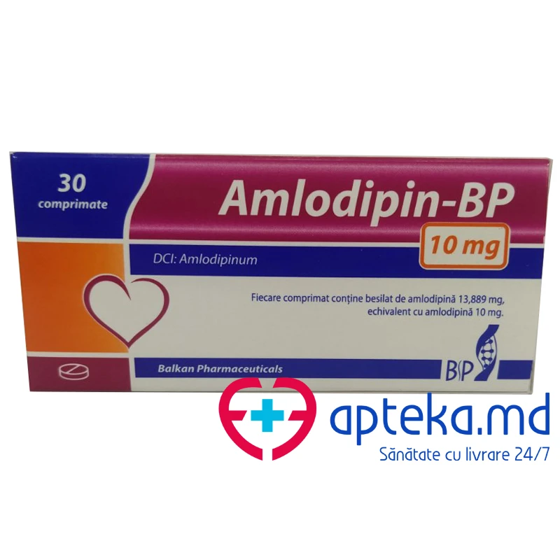 Амлодипин-BP таб. 10 мг N10x3 Амлодипин-BP таб. 10 мг N10x3