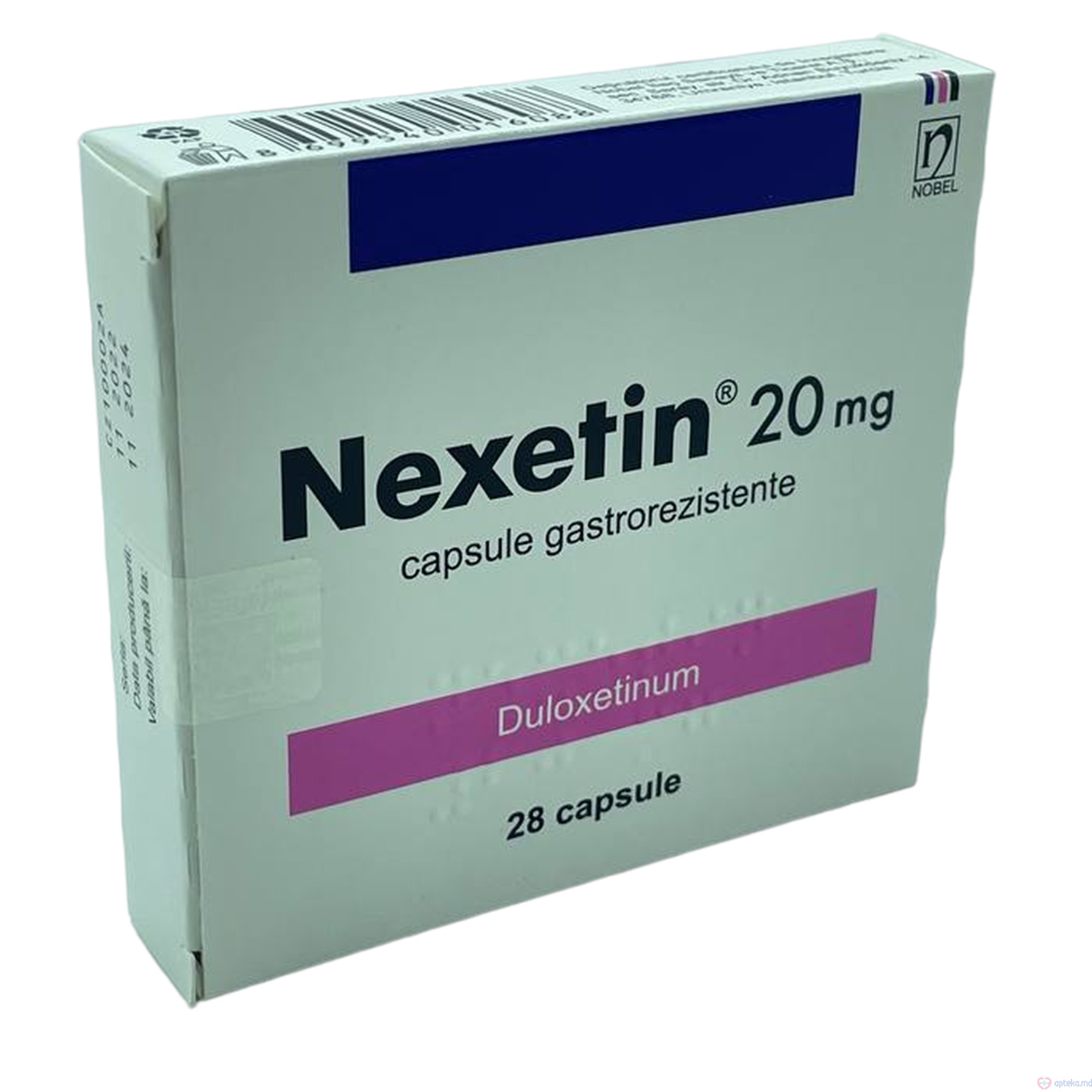 Nexetin capsule gastrorezistente 20 mg N14x2