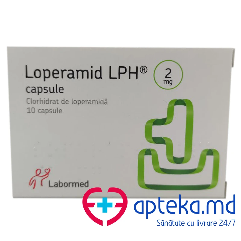 Лоперамид LPH, капс 2мг, N10 Лоперамид LPH, капс 2мг, N10