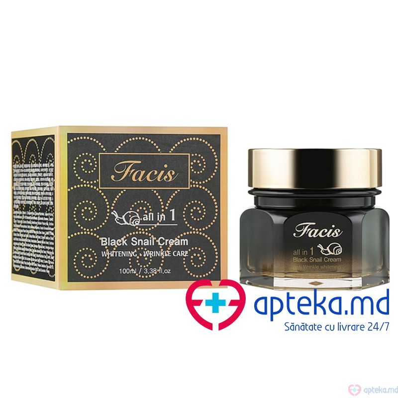 Facis All-in-One Black Snail Cream 100 ml