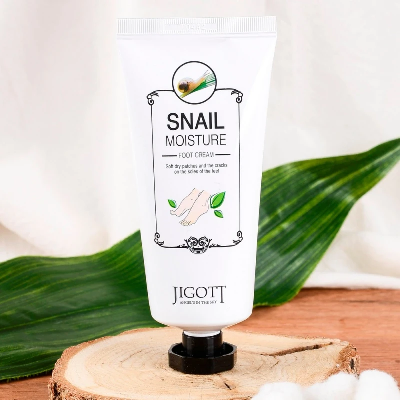 Jigott Snail Moisture Foot Cream 100 ml