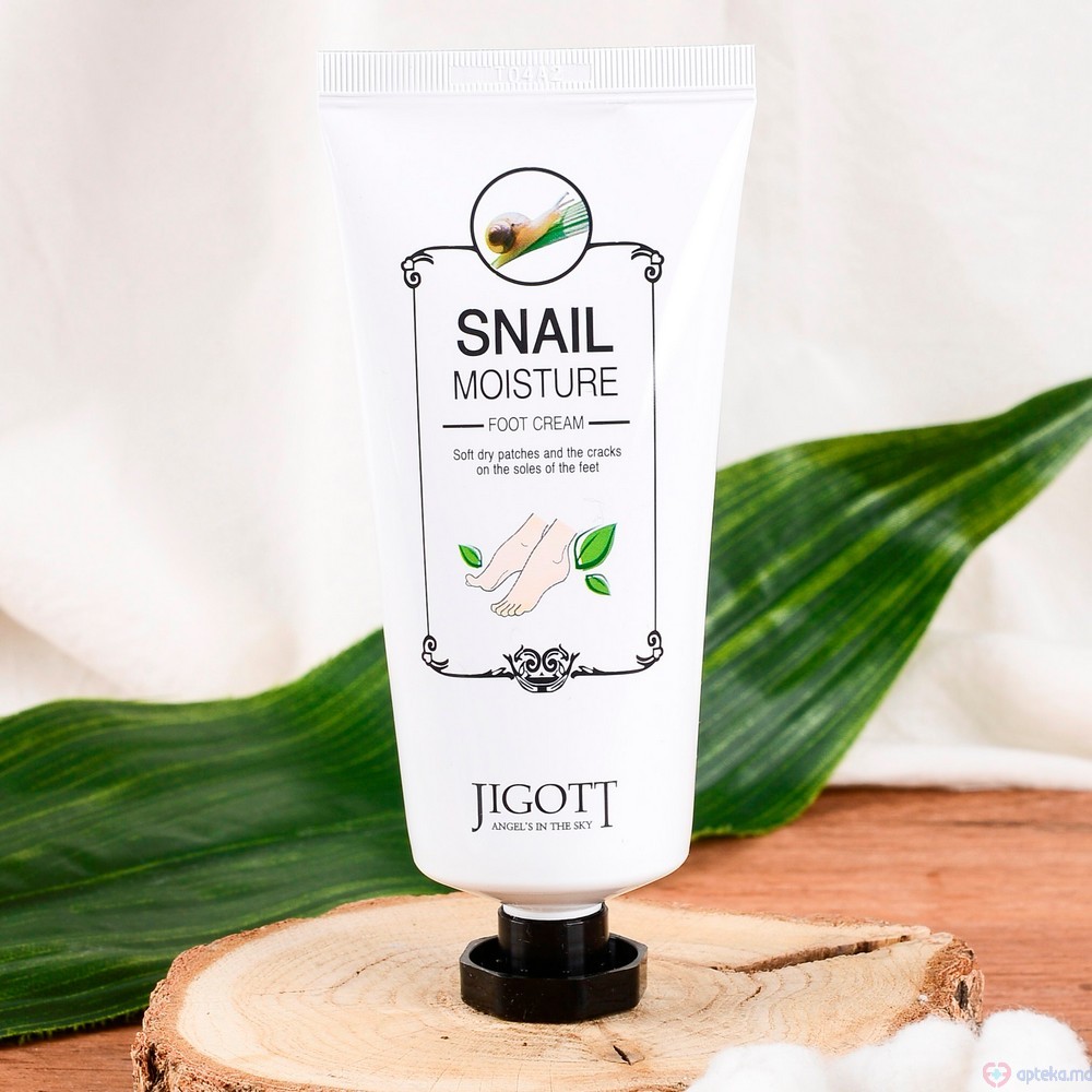 Jigott Snail Moisture Foot Cream 100 ml