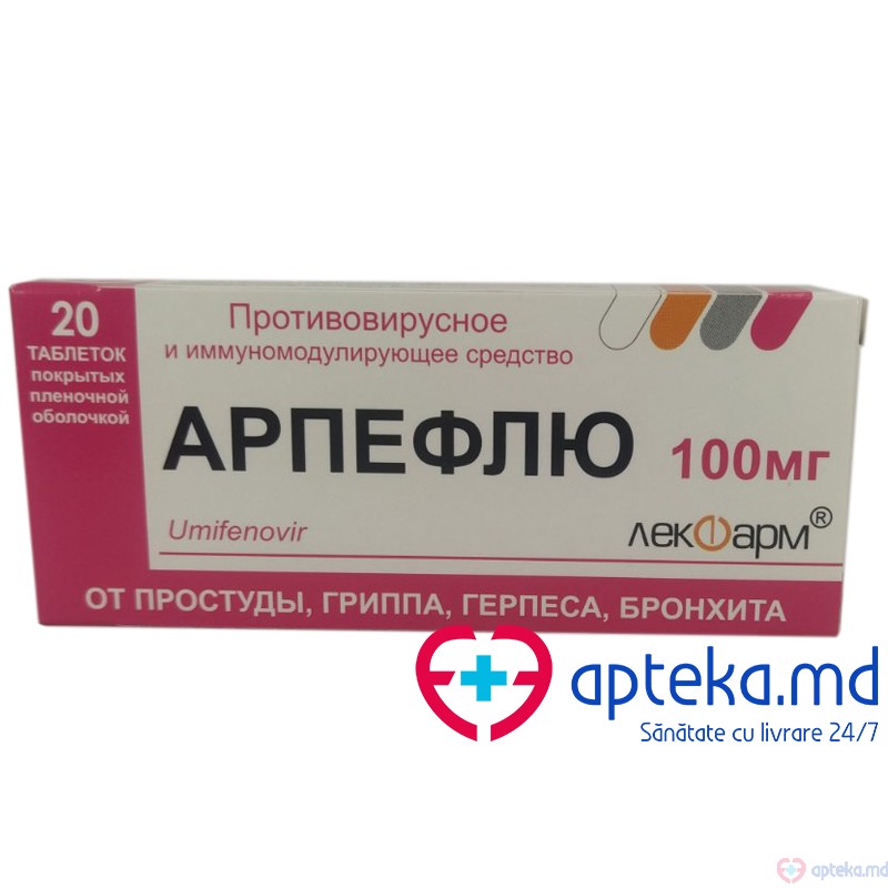 Arpeflu comprimate filmate 100 mg N10x2