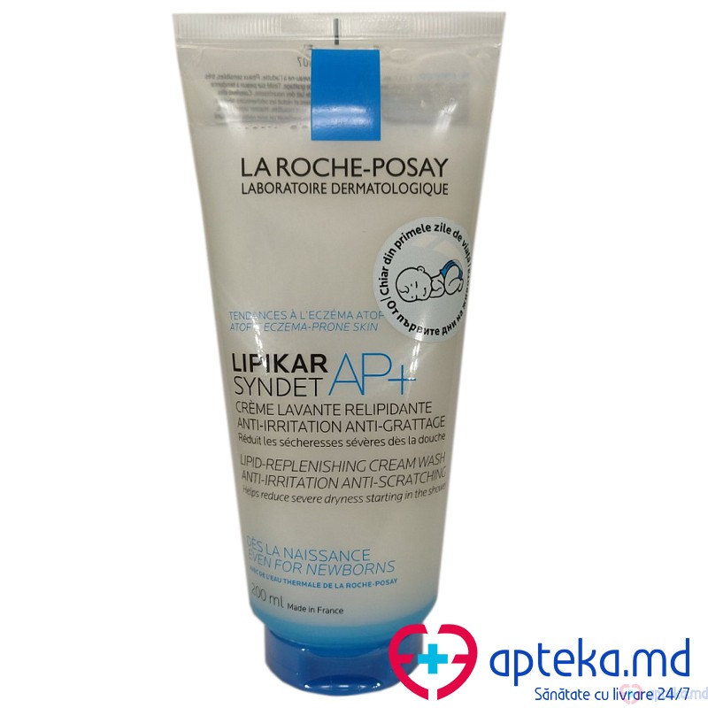 La Roche-Posay Lipikar AP + Crema de spalare relipidanta 200 ml