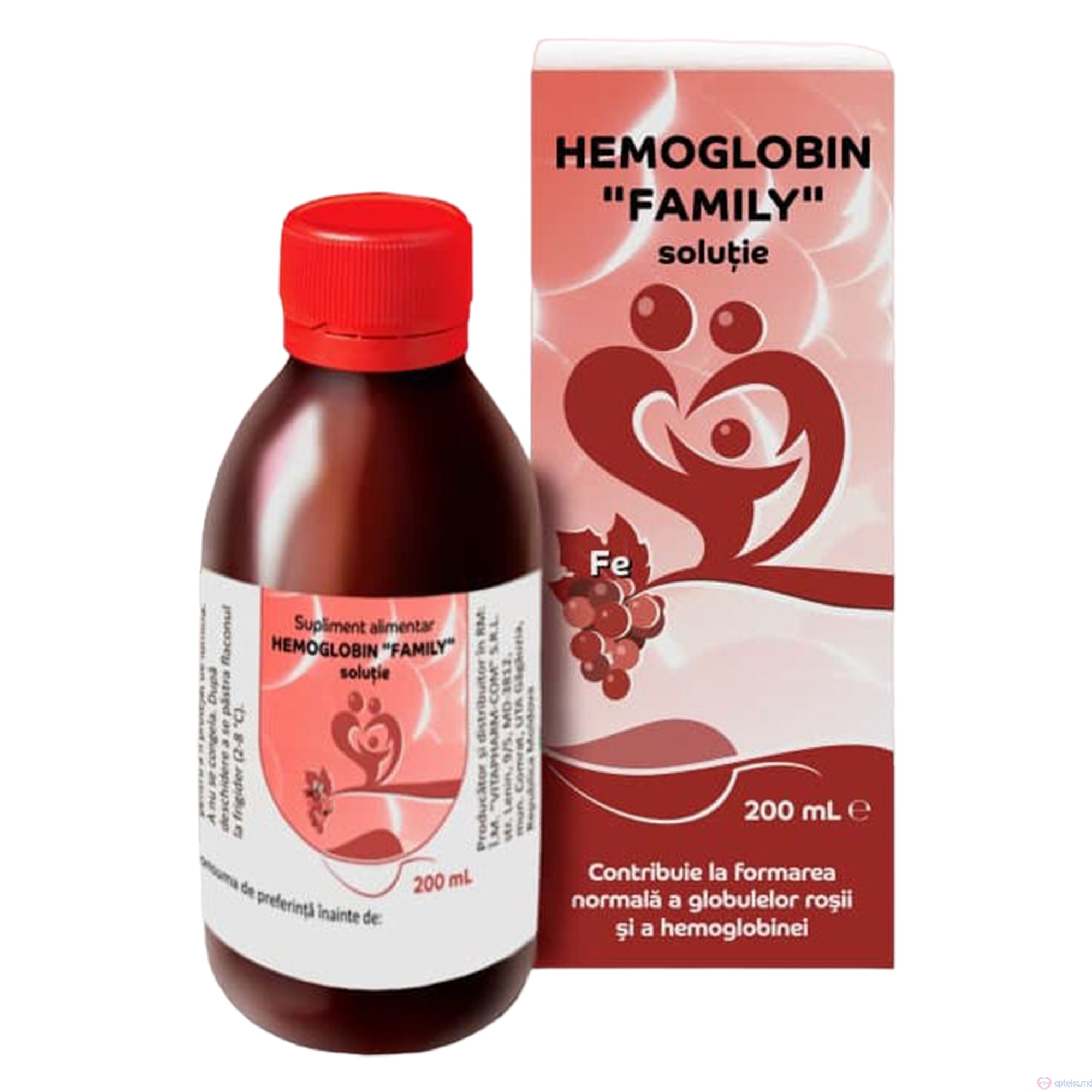 Hemoglobin "Family" solutie 200 ml. N1