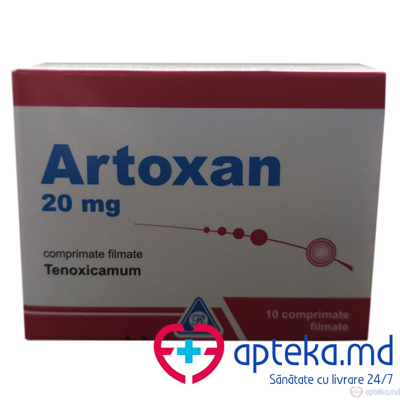 Artoxan comprimate filmate 20 mg N10