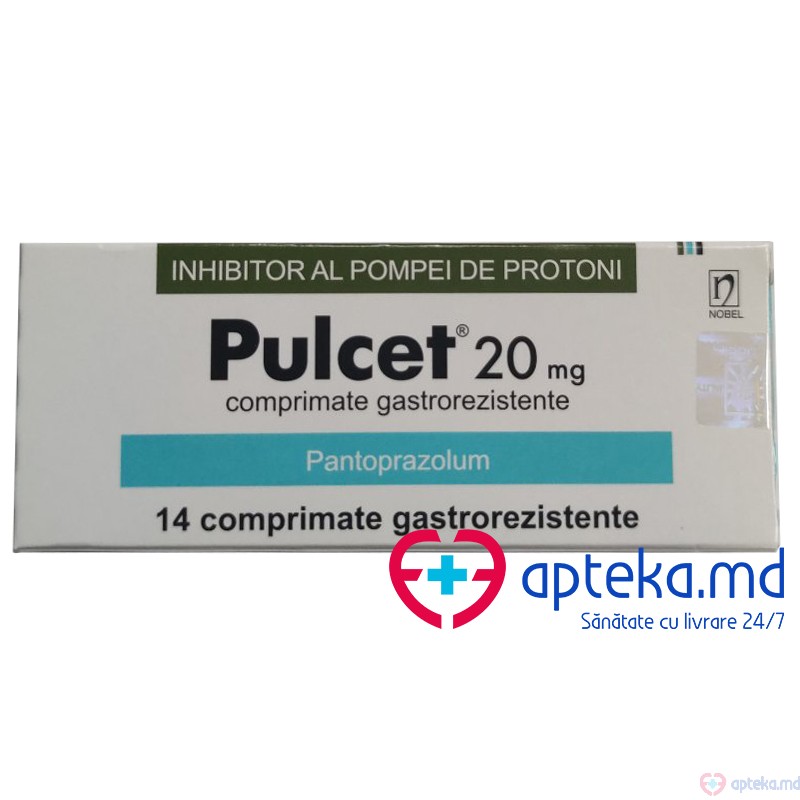 Pulcet comp. gastrorez. 20 mg N7x2