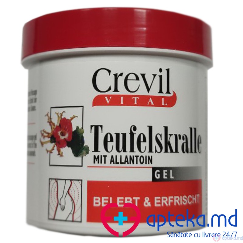 Gel Crevil cu extract de Gheara Diavolului 250 ml