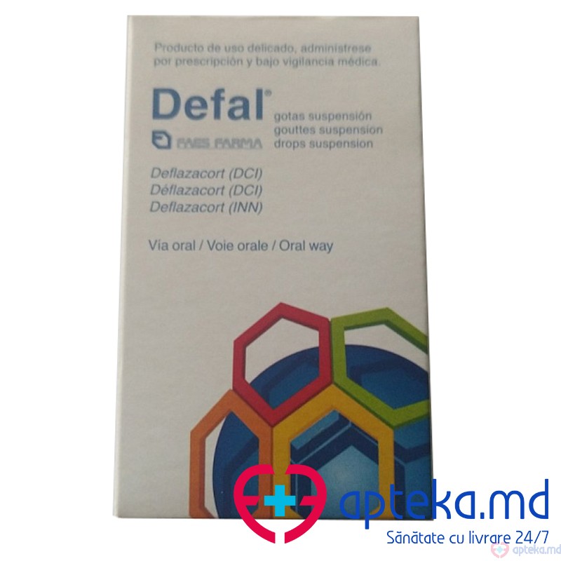 Defal picaturi orale, suspensie 22,75 mg/ml 13 ml N1