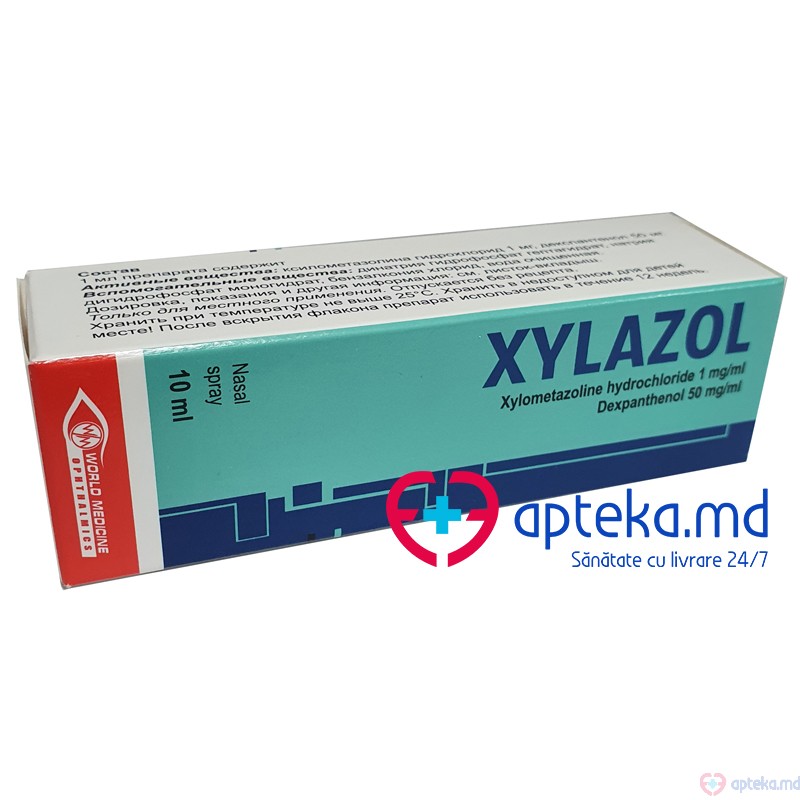 Xylazol spray nazal, solutie 1 mg/50 mg/ml 10ml N1