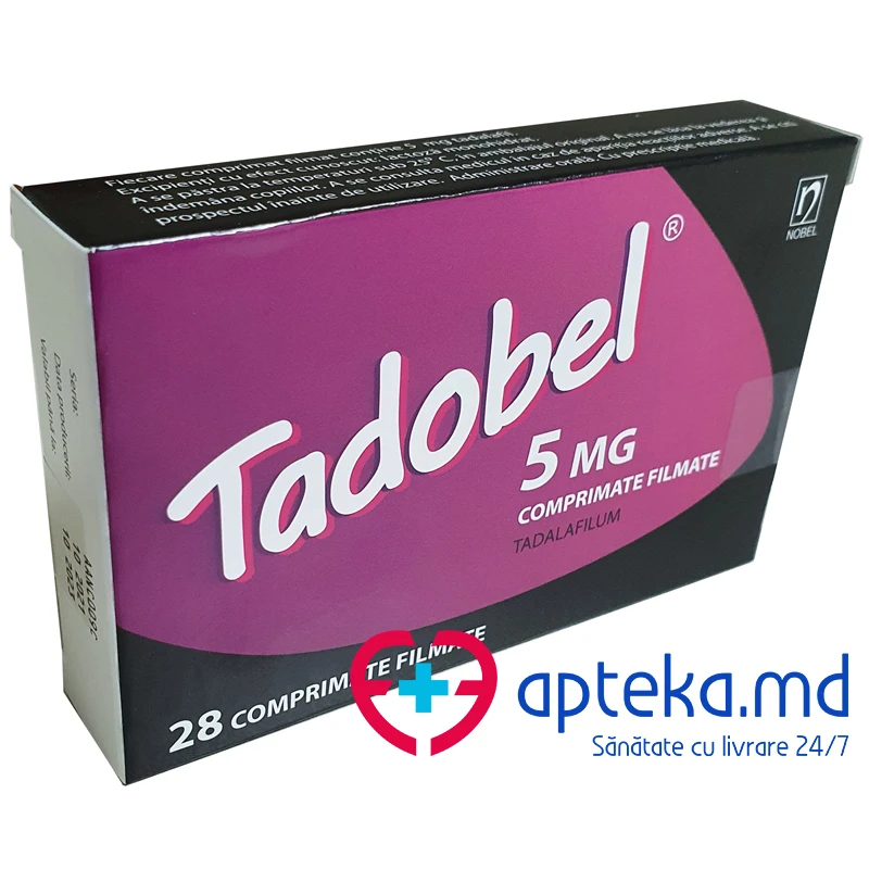 Тадобел, таб п/о 5мг, N14x2 Тадобел, таб п/о 5мг, N14x2