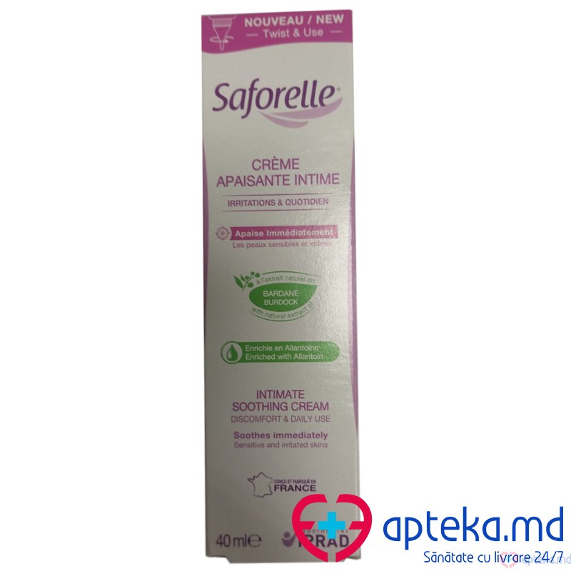 Saforelle crema intima calmanta 40ml