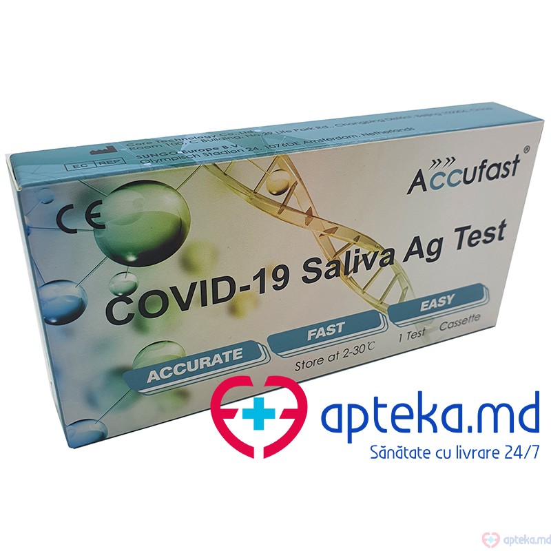 Test COVID-19 Rapid Antigen saliva test