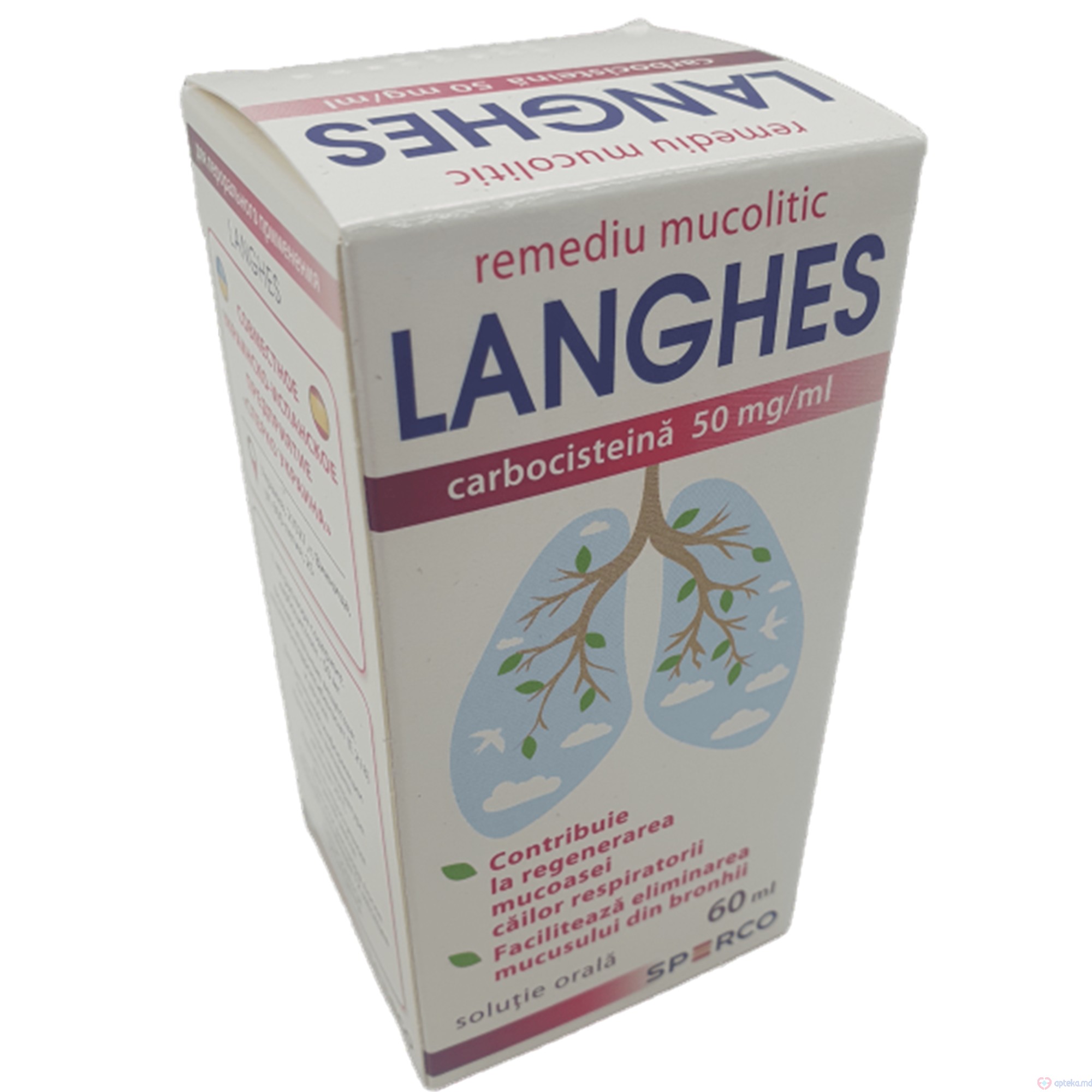 Langhes solutie orala 50 mg/ml 60 ml N1