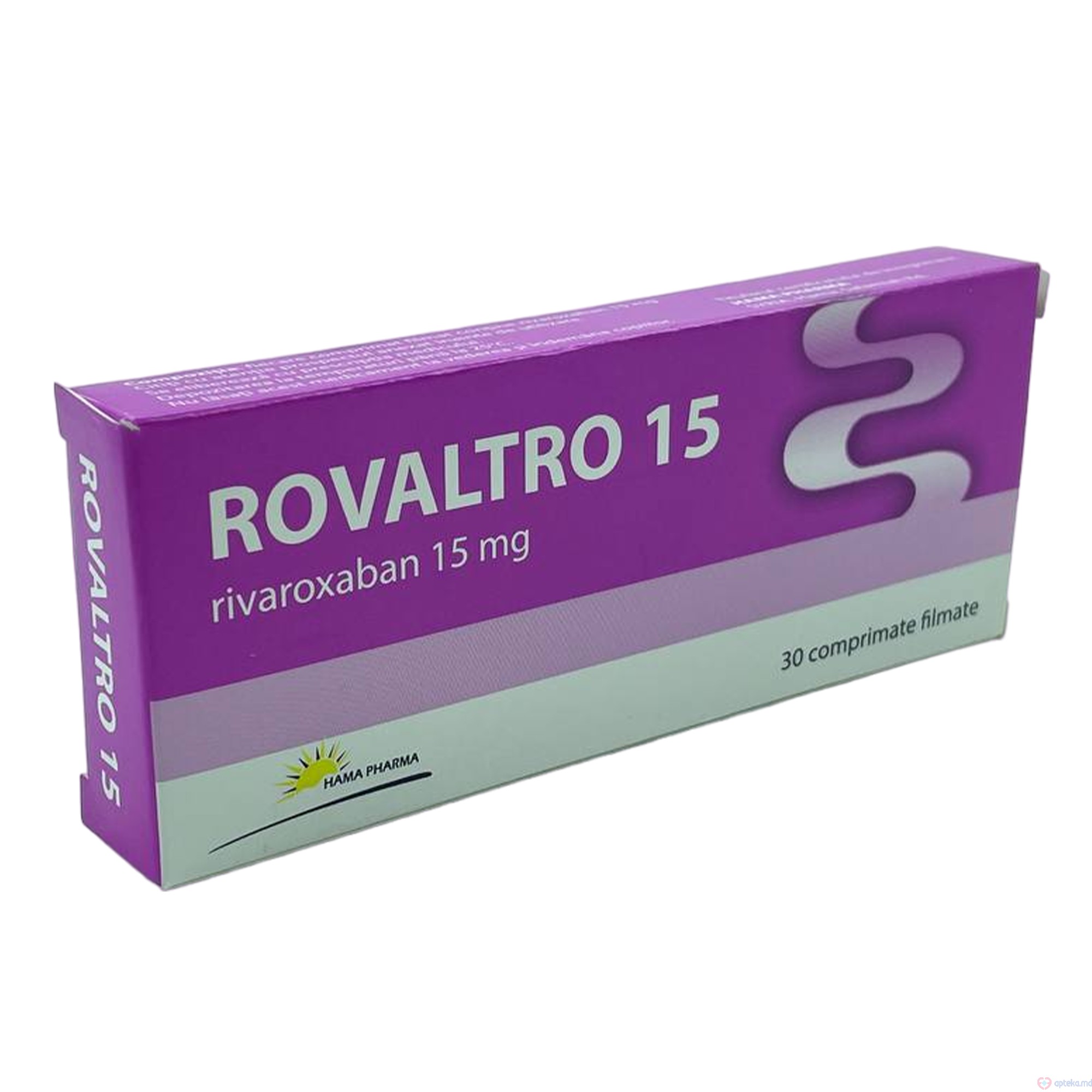 Rovaltro 15 mg comprimate filmate 15 mg N10x3