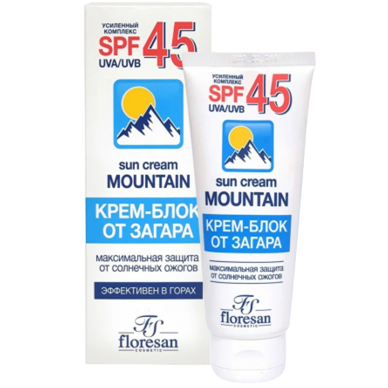 Ф9-289 Крем блок от загара SPF 45 Водостойкий 60 мл