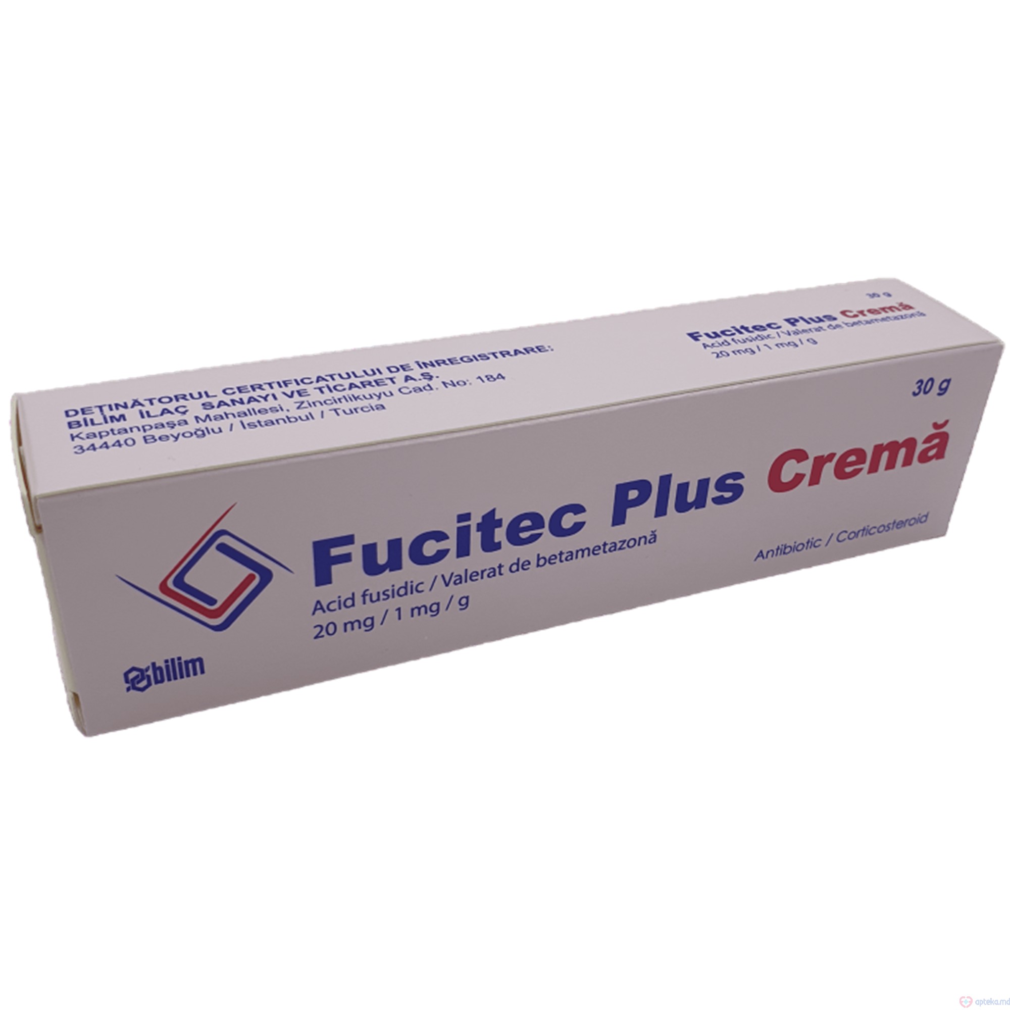 Fucitec Plus crema 20 mg/1 mg/g 30 g N1